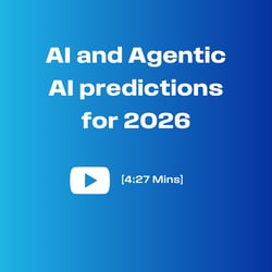 AI and Agentic AI predictions for 2026 AI and Agentic AI predictions for 2026