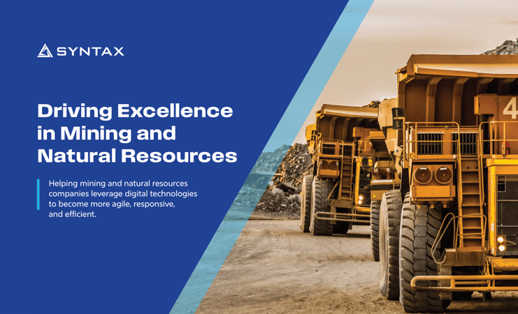Driving Excellence in Mining and Natural Resources