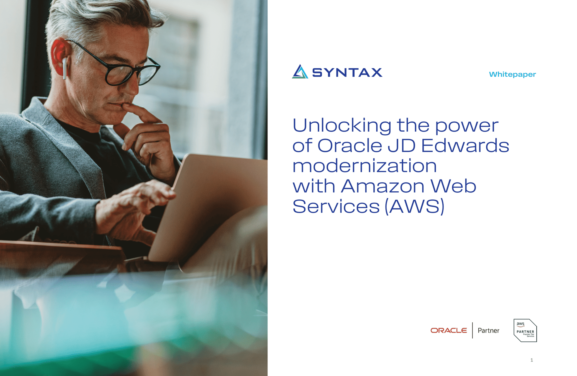 Unlocking The Power of Oracle JDE Modernization with AWS-1