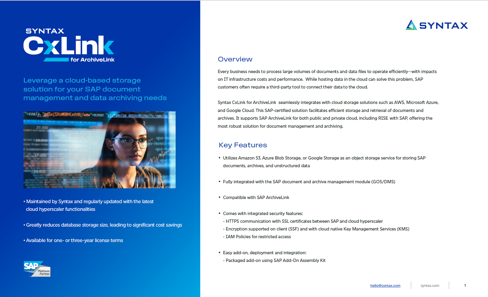 CxLink for ArchiveLink image-1