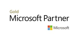Gold Partner with MSFT Logo