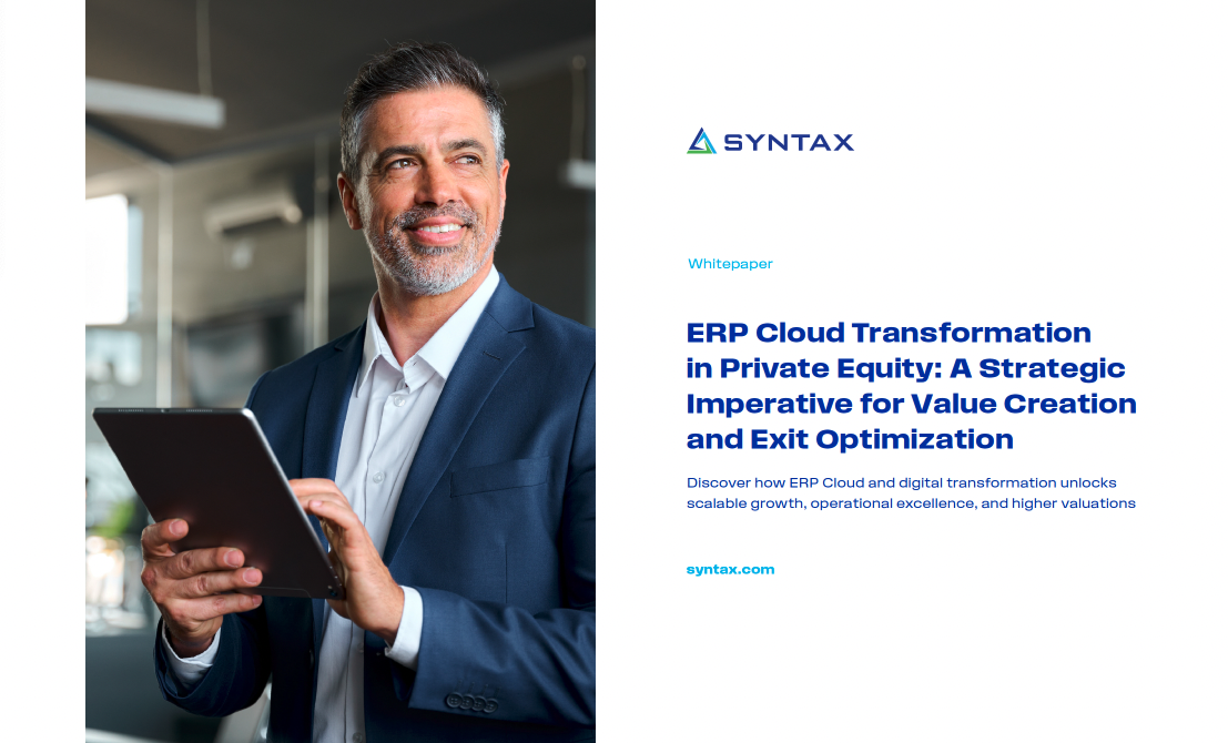 Private Equity ERP Whitepaper