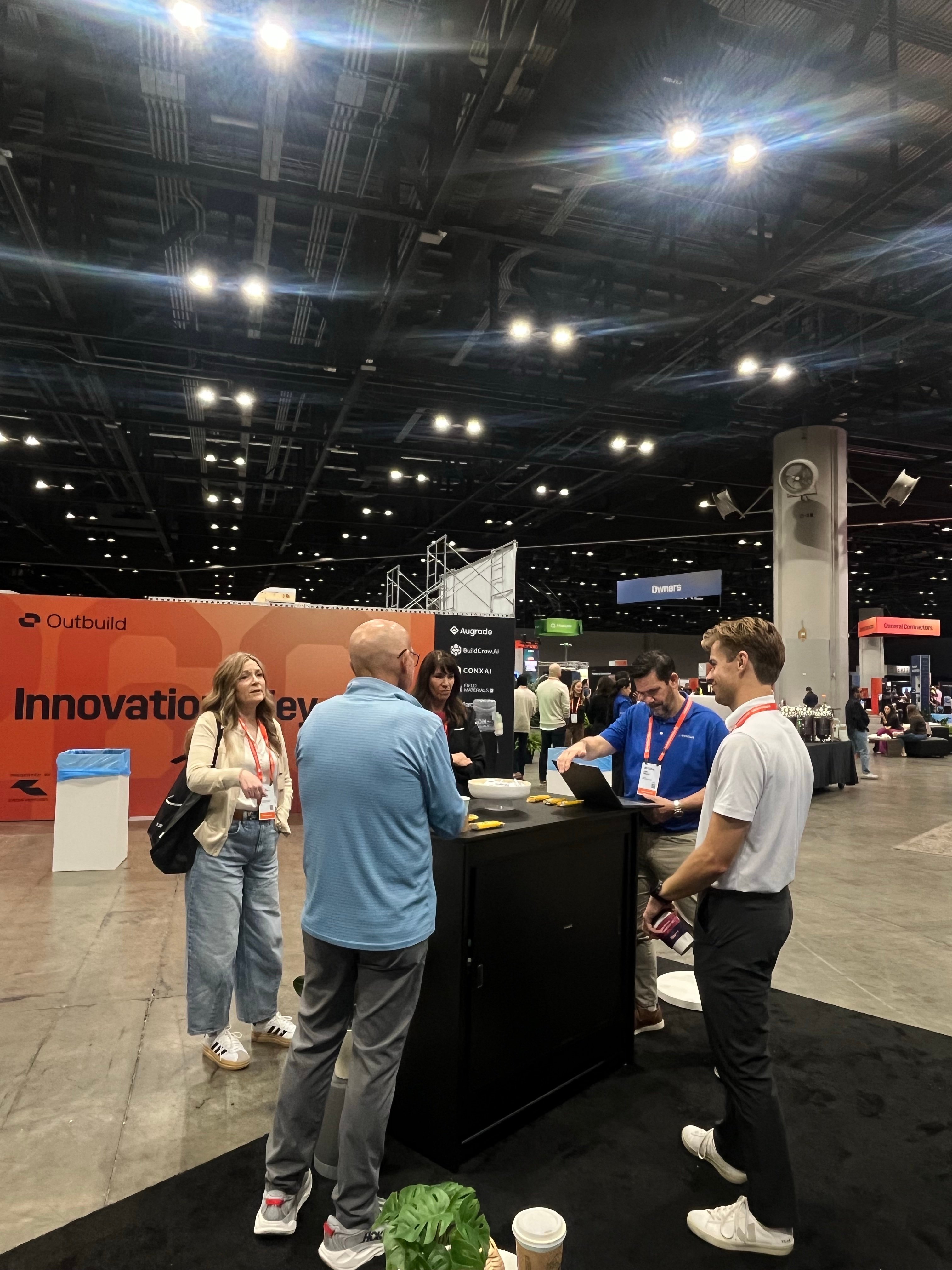 Booth action 5