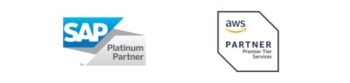SAP Platinum and AWS Logos SAP Platinum and AWS Logos