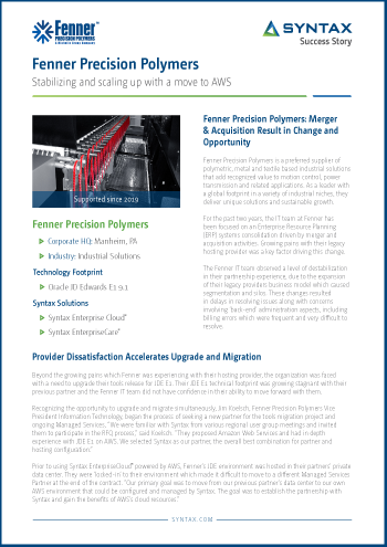 Fenner Precision Polymers