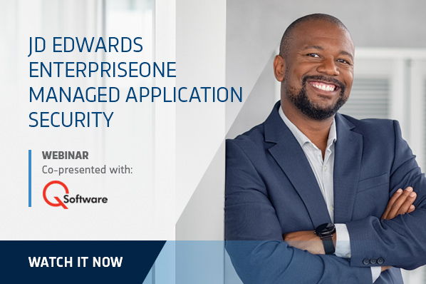 JD Edwards EnterpriseOne Managed Application Security: On-Demand Webinar